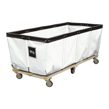 Royal Basket Trucks Extractor Truck, 60", White Vinyl G60-WWW-EXE-4UNN