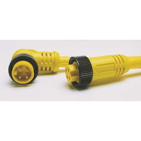 Brad Harrison Extension Cordset, 5Pin, Receptacle, Female 115020A01F060