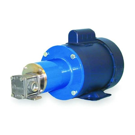 Oberdorfer 1/3 HP Stainless Steel Magnetic Drive Gear Pump 115/230V RM10216CWM1-F50
