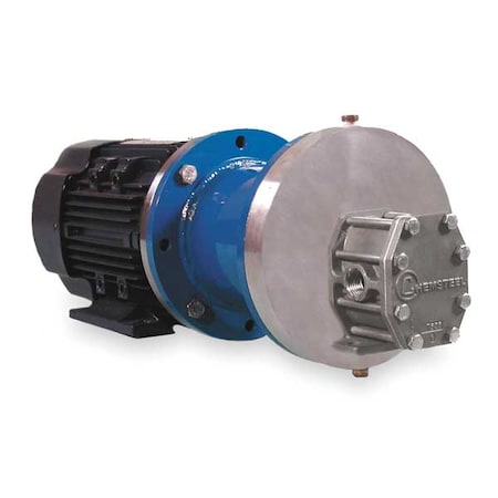 Oberdorfer 3/4 HP Stainless Steel Magnetic Drive Gear Pump 115/230V SM20716CWM1-M47