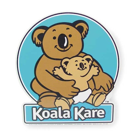 Koala Kare Baby Changing Station Front Label 825
