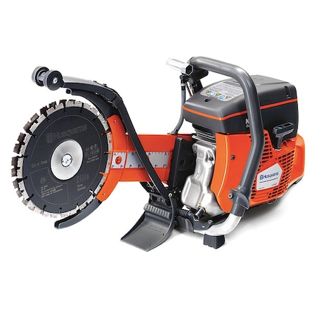 Husqvarna 9" Cut-n-Break Power Cutter/Saw, 16" Cut Depth, Wet, 5.0hp 2-Cycle K760 CUT N BREAK
