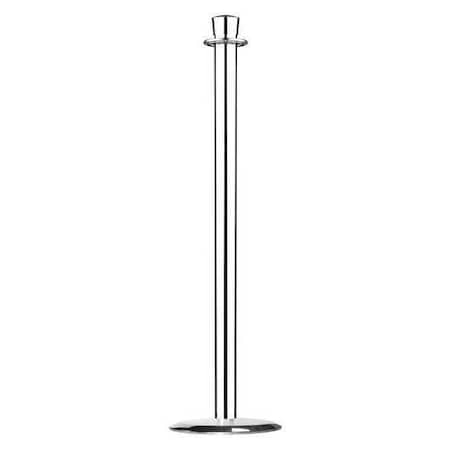 Lawrence Metal Urn Top Rope Post, Polished Chrome 310U-1P-NOT