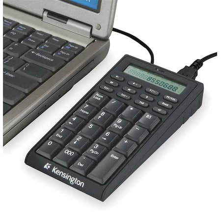 Kensington Notebook Keypad Calc w/USB Port K72274US