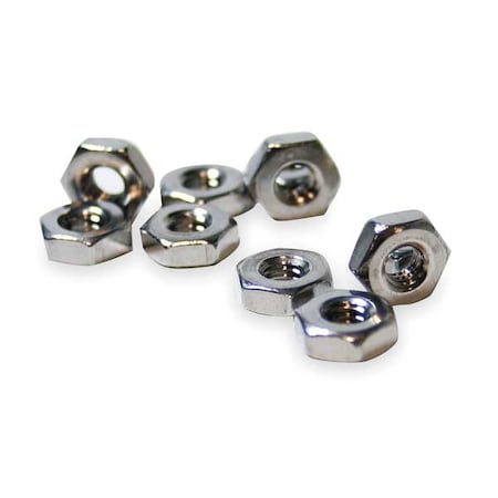 Acorn Controls Hex Nuts, 8-32, PK10 0302-003-001