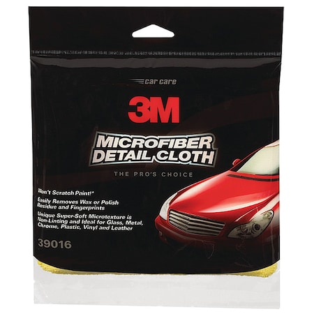3M Detailing Cloth, Microfiber 70005277986