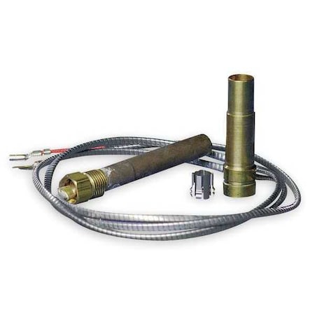 White-Rodgers Thermocouple, LP/NG, 750 mV, 36 in L., Pilot Generator, PG9 Adapter G01A332S1