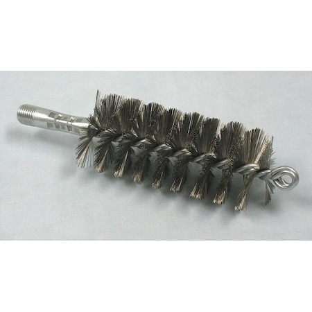 Tough Guy Flue Brush, SS, 2 In Dia, 1/4 In MNPT 2FCC8