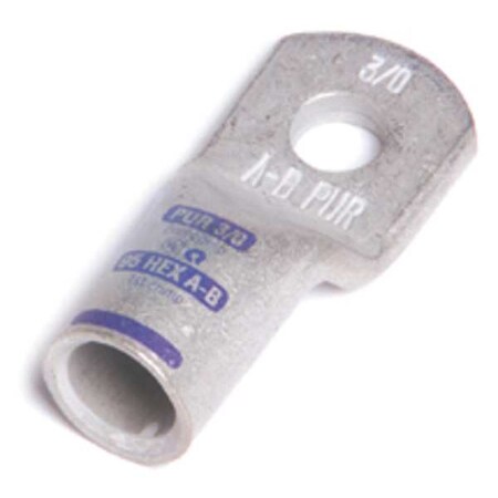 Grote Battery Terminal, Straight, 2/0 ga., PK5, Stud Size: 1/4 in 84-9205