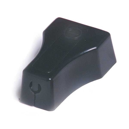 Quickcable Terminal Protector, Snap-On, PVC, Black, PK5 5704-360-005B