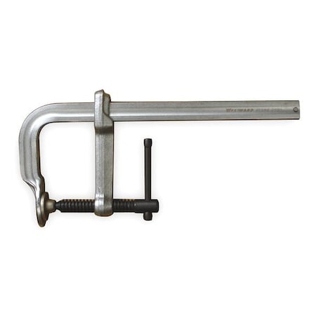 Westward 12 in Bar Clamp, Steel Handle and 4 3/4 in Throat Depth 2FGN9