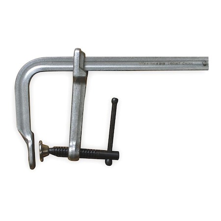 Westward 8 in Bar Clamp, Steel Handle and 4 3/4 in Throat Depth 2FGN7