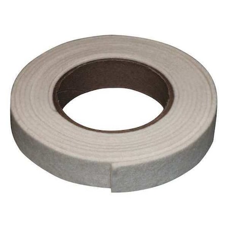 Zoro Select Felt, F5, 3/16 In Thick, 1/2 x 60 In 2FJZ1