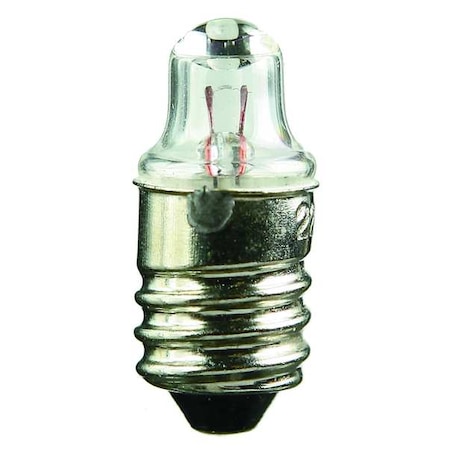 Zoro Select Miniature Lamp, 222, 0.6W, TL3, 2.2V, PK10 (Formerly LumaPro) 222-10PK