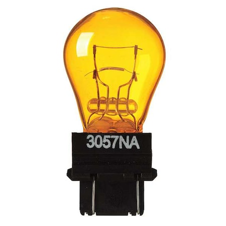 Zoro Select 7W, S8 Miniature Incandescent Bulb (Formerly LumaPro), PK2 3057NA-2PK