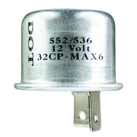 Zoro Select Thermal Flasher, Variable Load, TF552/536 (Formerly LumaPro) 2FNF6