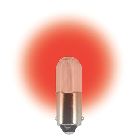 Zoro Select Mini LED Bulb, L1006MB, 0.5W, T3 1/4, 6.3V (Formerly LumaPro) L1006MB-R