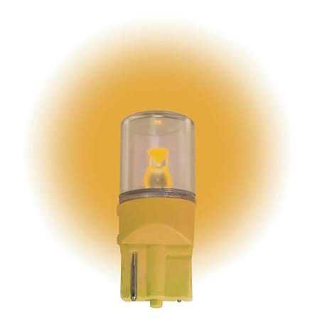 Zoro Select 1 W, Compact LED Bulb, Amber, T3-1/4, 1800K Temp. Amber Finish, Non-Dimmable (Formerly LumaPro) LM1024WB-A