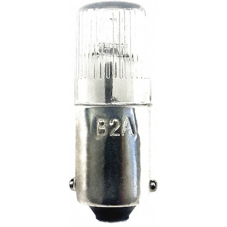 Zoro Select 0.3W, T3 Miniature Neon Light Bulb (Formerly LumaPro), PK10 B2A-10PK
