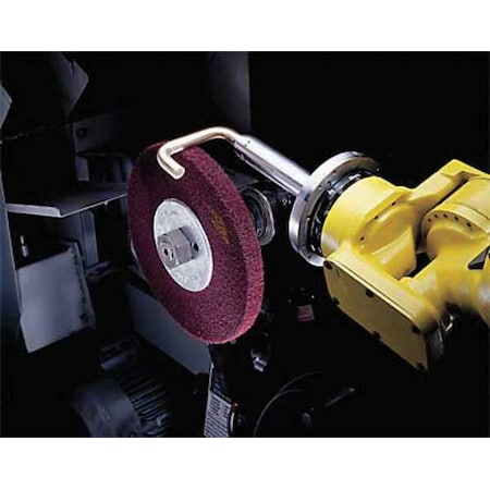 Scotch-Brite FlapWheel, AO, 6 In Diax1 Wx2 In AH, FN, PK3 61500122918