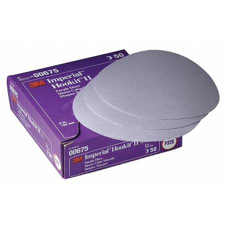 Scotch-Brite Fiber Disc, 6x1/4in, VF, PK100 00675