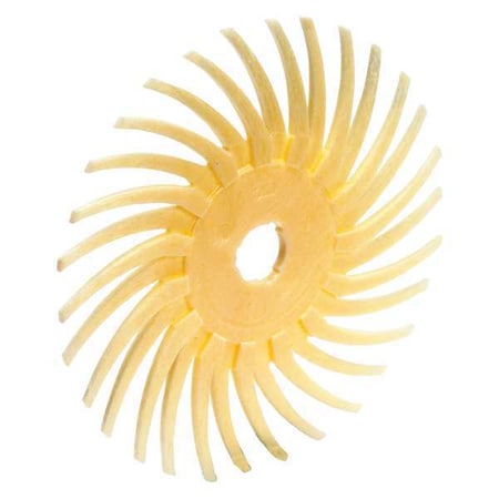 Scotch-Brite Radial Bristle Disc, SR, 3 In Dia, PK40 7000028525