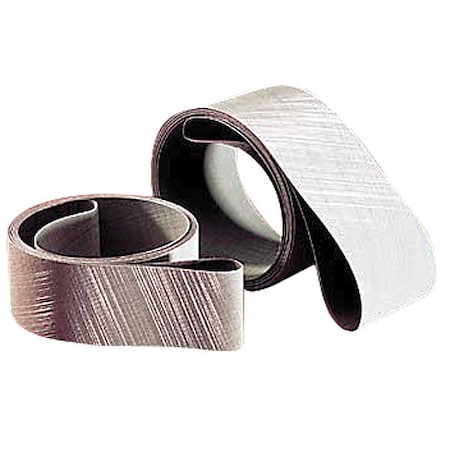 3M Sanding Belt, 3 in W, 132 in L, Coated, Aluminum Oxide, A30 Grit, Not Applicable, 237AA, Gray 60090004387