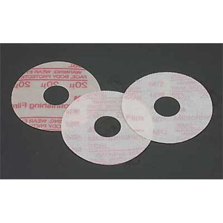 3M PSA Sanding Disc, Film, 6in, 100Micrn, PK500 60650031598