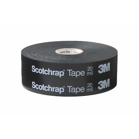 3M ElectricalTape, Black, 33-3/8ydL, 2inW, PK24 50-PRINTED-2x100FT