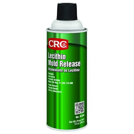 Crc Lecithin Mold Release, 16 oz, Aerosol 03306