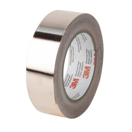 3M ConductiveElectricalTape, Bwn, 36ydL, PK12 1194