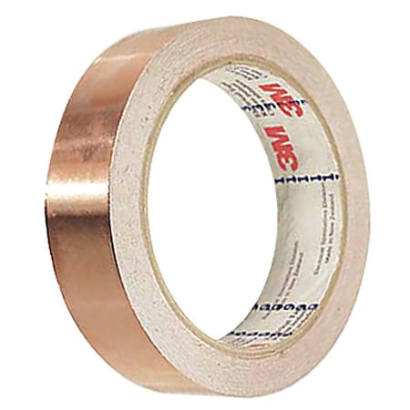 贅沢品 In. 1 Tape, Foil 3M x Zoro | 1X18 1181 PK9 Copper, Yd., 18 トップス