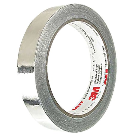 3M ConductiveElectricalTape, Slvr, 18ydL, PK12 1170-3/4"X18YD