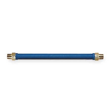 Dormont Gas Connector, PVC Coated SS, 1/2 x 48 In 1650BP48
