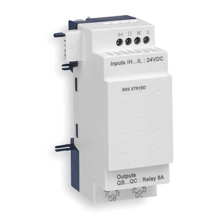 Schneider Electric Extension Module, 24VDC, For use with SR3B SR3XT43BD