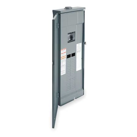 Square D Load Center, QO, 42 Spaces, 225A, 120/240V AC, Convertible Main Circuit Breaker, 3 Phase QO342MQ225RB