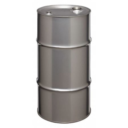 Zoro Select Closed Head Transport Drum, 304 Stainless Steel, 16 gal, Unlined, Silver ST1603