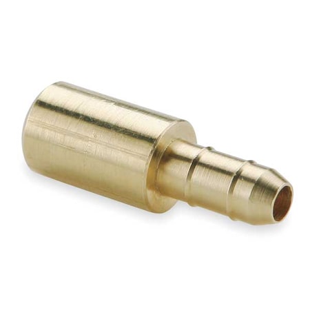 Parker 0.17" Barb x 1/4" Solder Brass Solder Connector 238-4-4