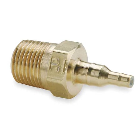 Parker 1/8" x 0.17" Barb Brass Adapter 28-4-5/32-2