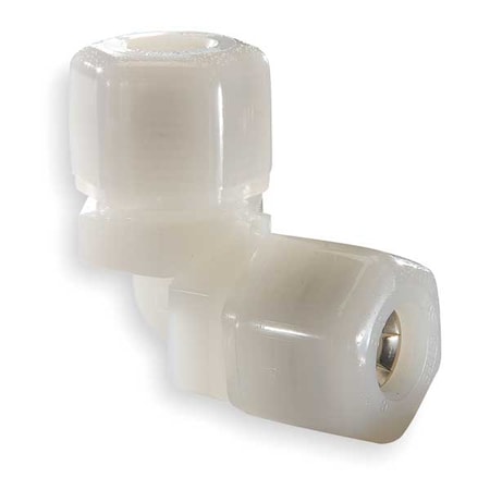 Parker Elbow, Nylon, Comp. 1/4 in, FNPTF 1/8 in N4EU4