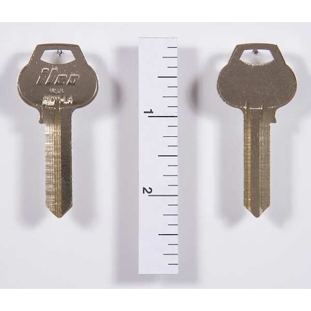 KABA ILCO Key Blank, Pins 6, PK10 A1011-L4