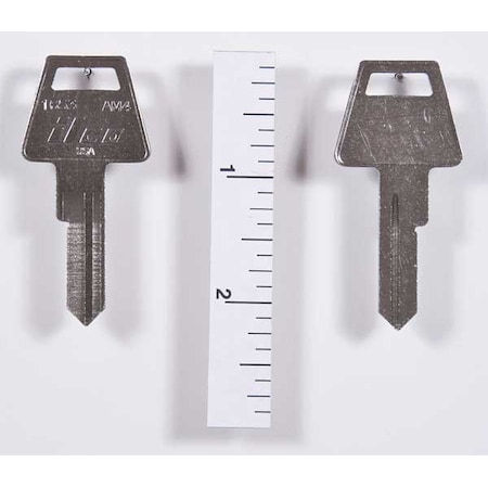 Kaba Ilco Key Blank, PK10 1653-AM4