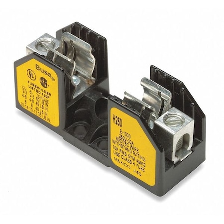 Eaton Bussmann Fuse Block, Class H, K & R, 100A, 250V H25100-1SR