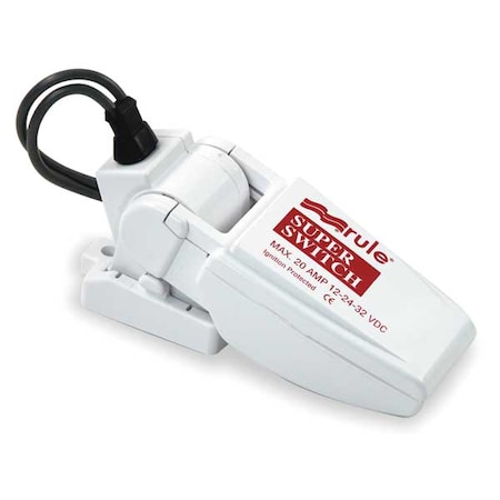 Rule NO Float Switch 12VAC to 24VAC to 32VAC, Length: 5" 37A-GRA
