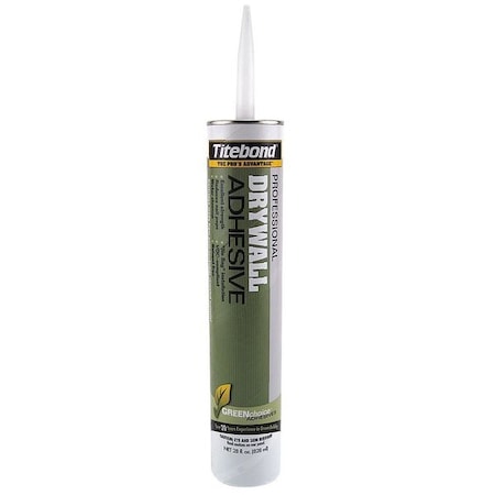 Titebond Construction Adhesive, Clear, 28 oz, Dual-Cartridge 7292