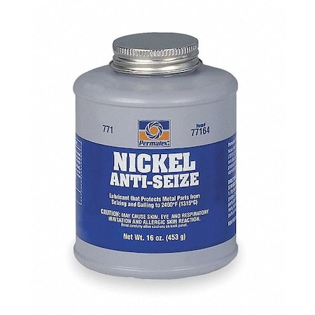 Permatex Anti-Seize Compound, Nickel, 1-Lb. Bottle 77164