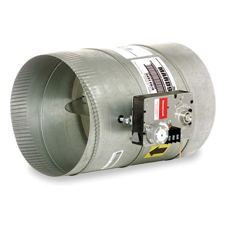 Honeywell Round Damper, Modulating Automatic, 6In MARD6