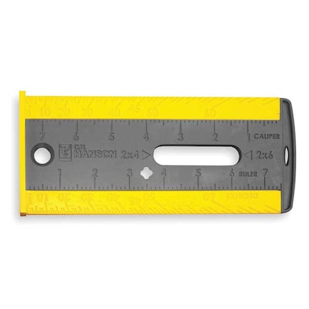 C.H. Hanson Slide Square, Polystyrene, 8.5 x 3.5 In 03050