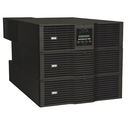 Tripp Lite Smart UPS, 10 kVA, Online/Double Conversion, Out: 120/208/240V AC In: 208/240V AC SU10KRT3U
