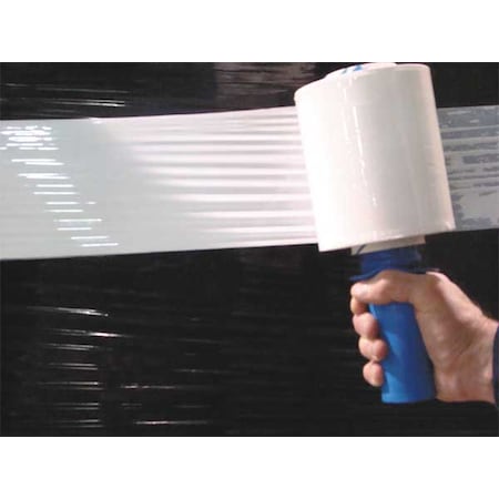 Value Brand, PWO8054D, Hand Stretch Wrp, Wht, 1000 ft.L, 5In W, PK4